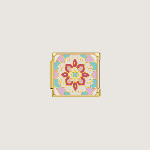 Charm Mosaïque Bleu