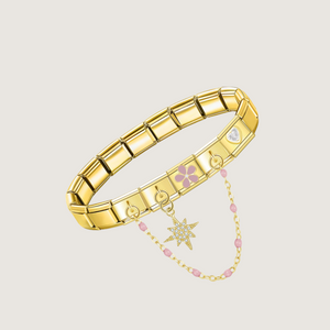 Bracelet Printemps Rose