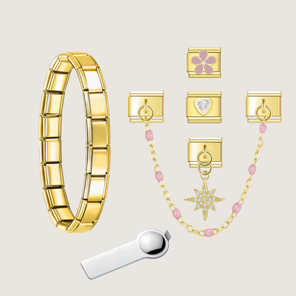 Bracelet Printemps Rose
