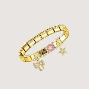 Bracelet Pink Léopard