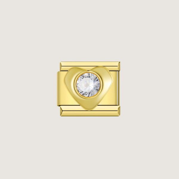 Charm Coeur Diamant