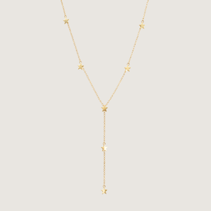 Simone gold necklace