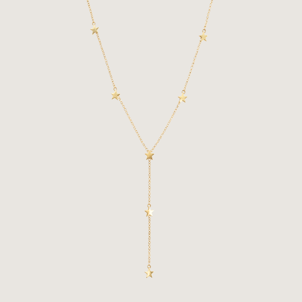 Simone gold necklace