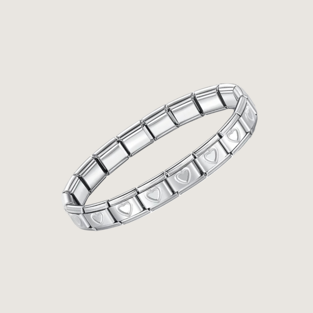 Silver Heart Bracelet