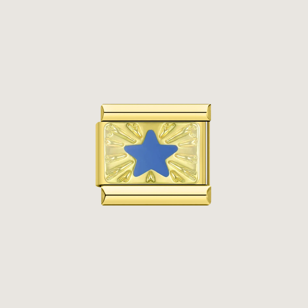 Charm de superestrella dorada