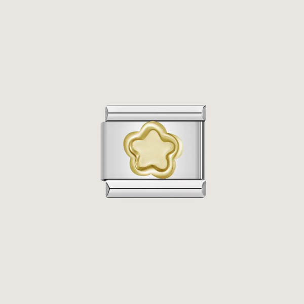 Gold Flower Charm