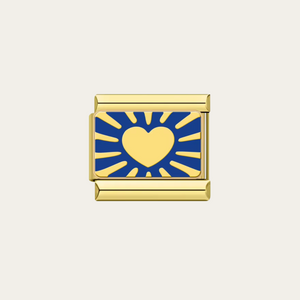 Charm Coeur Bleu