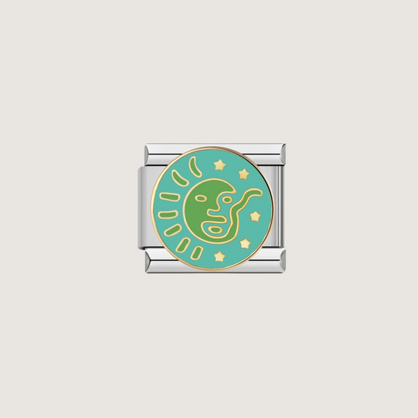 Green Sun Charm