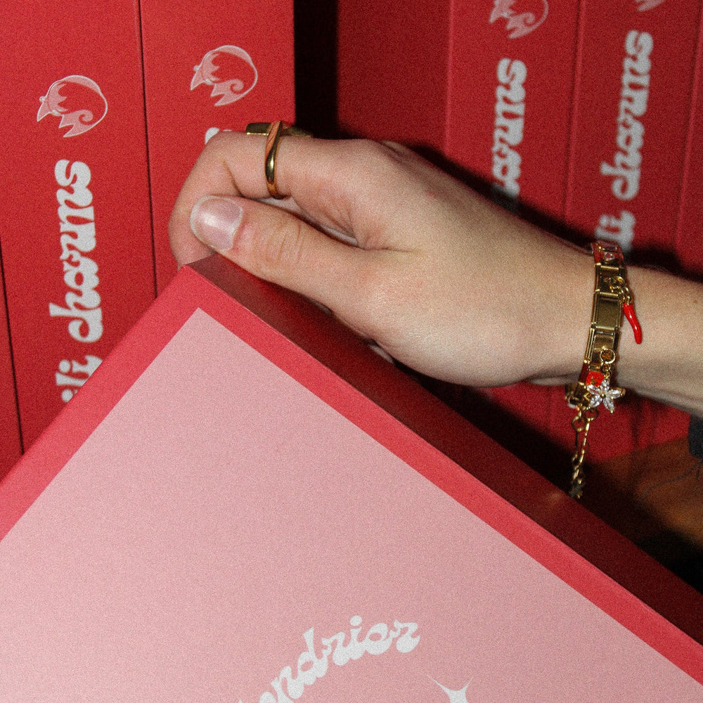 Charm de loto de diamante