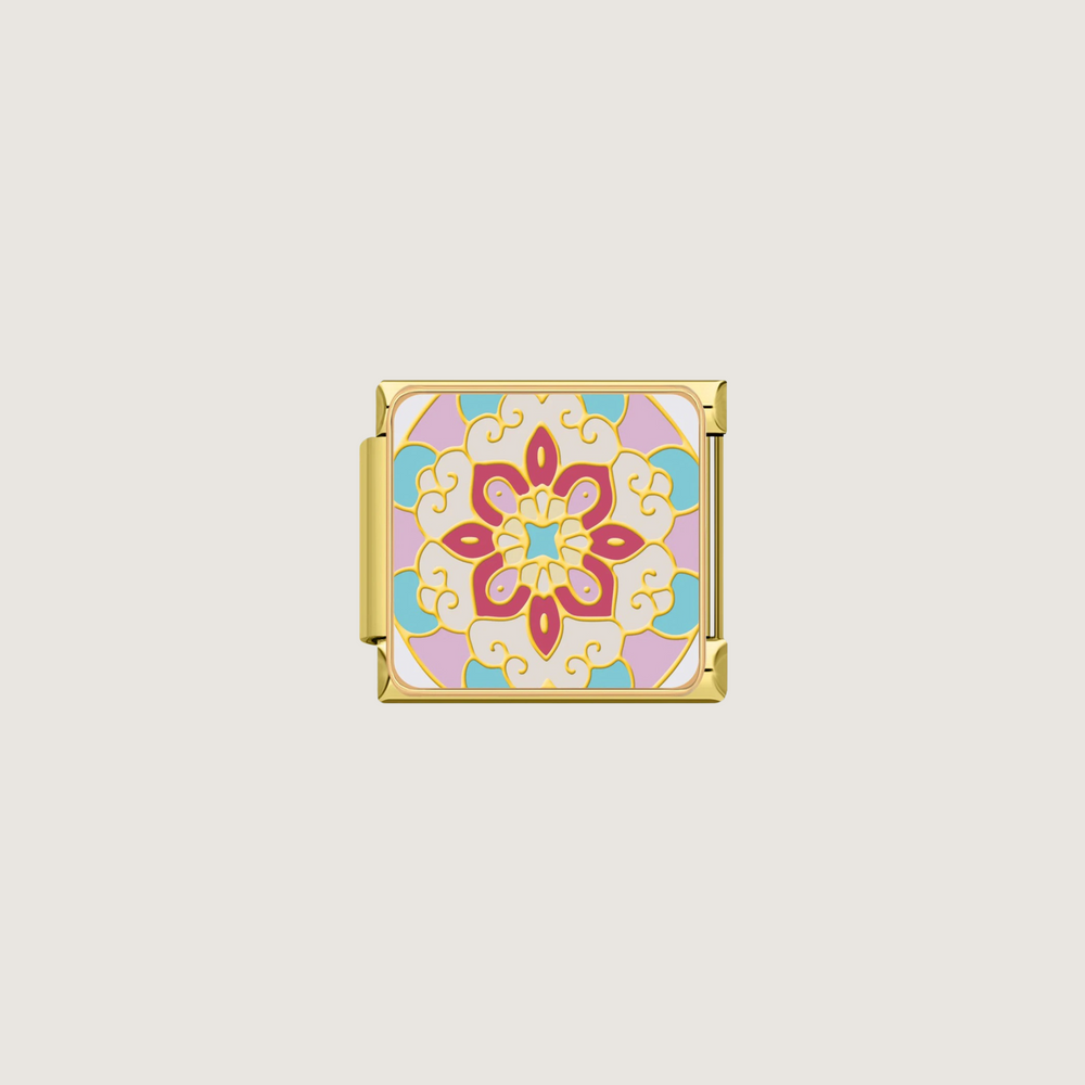 Blue Mosaic Charm