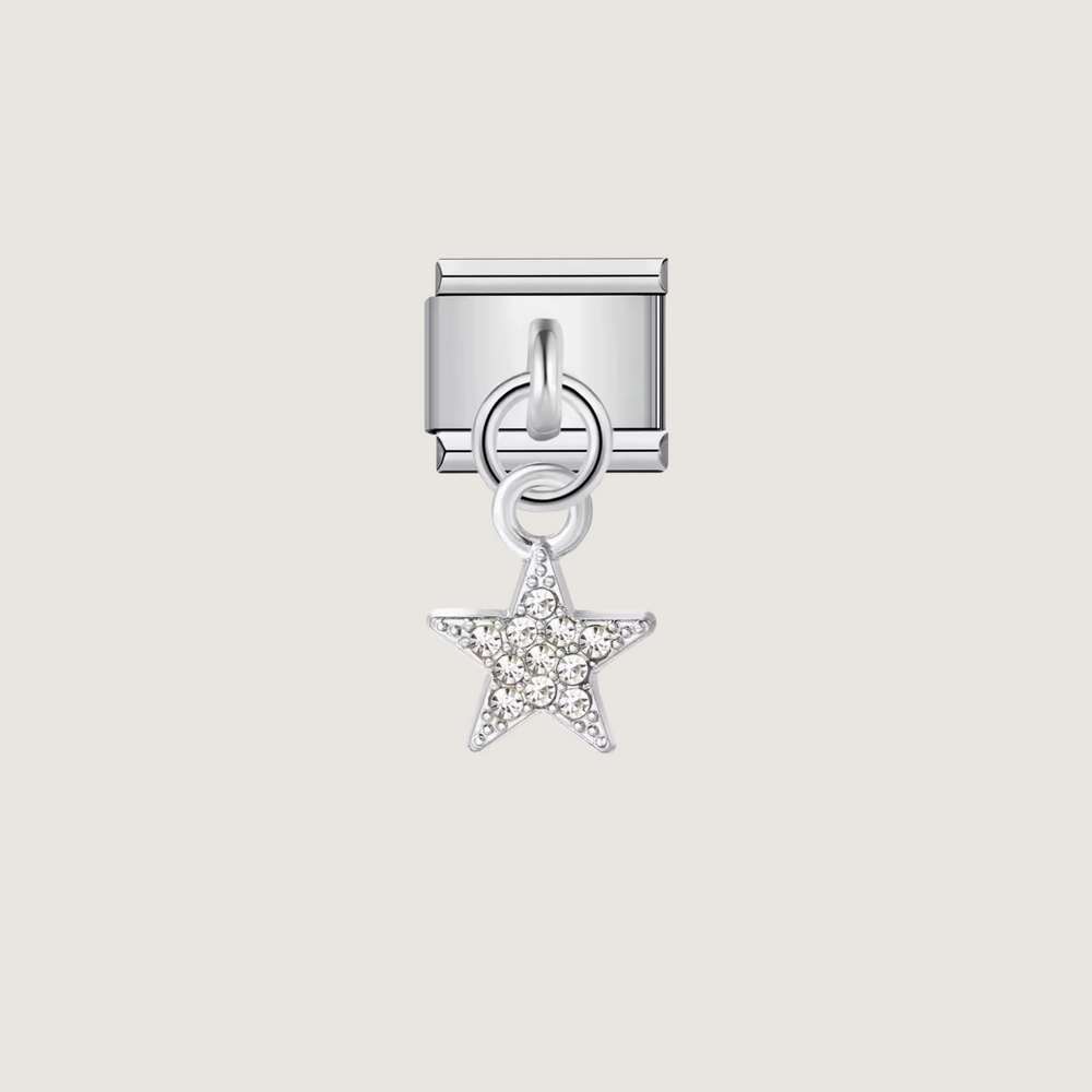 Silver Star Charm