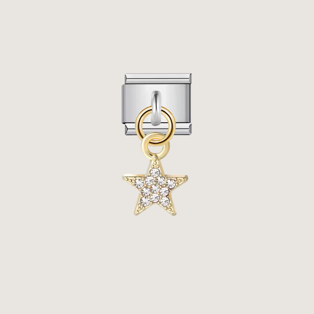 Gold Star Charm