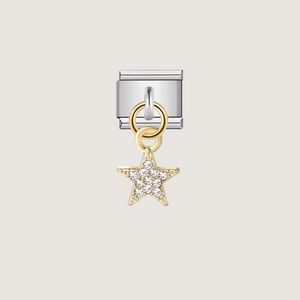Gold Star Charm