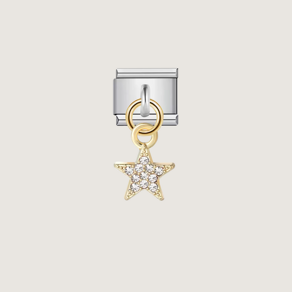 Gold Star Charm