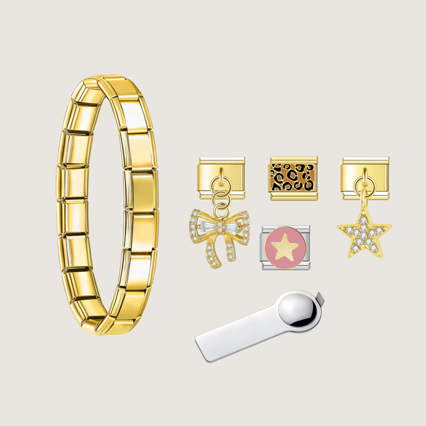 Pink Leopard Bracelet