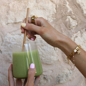 Pulsera con dijes de chile