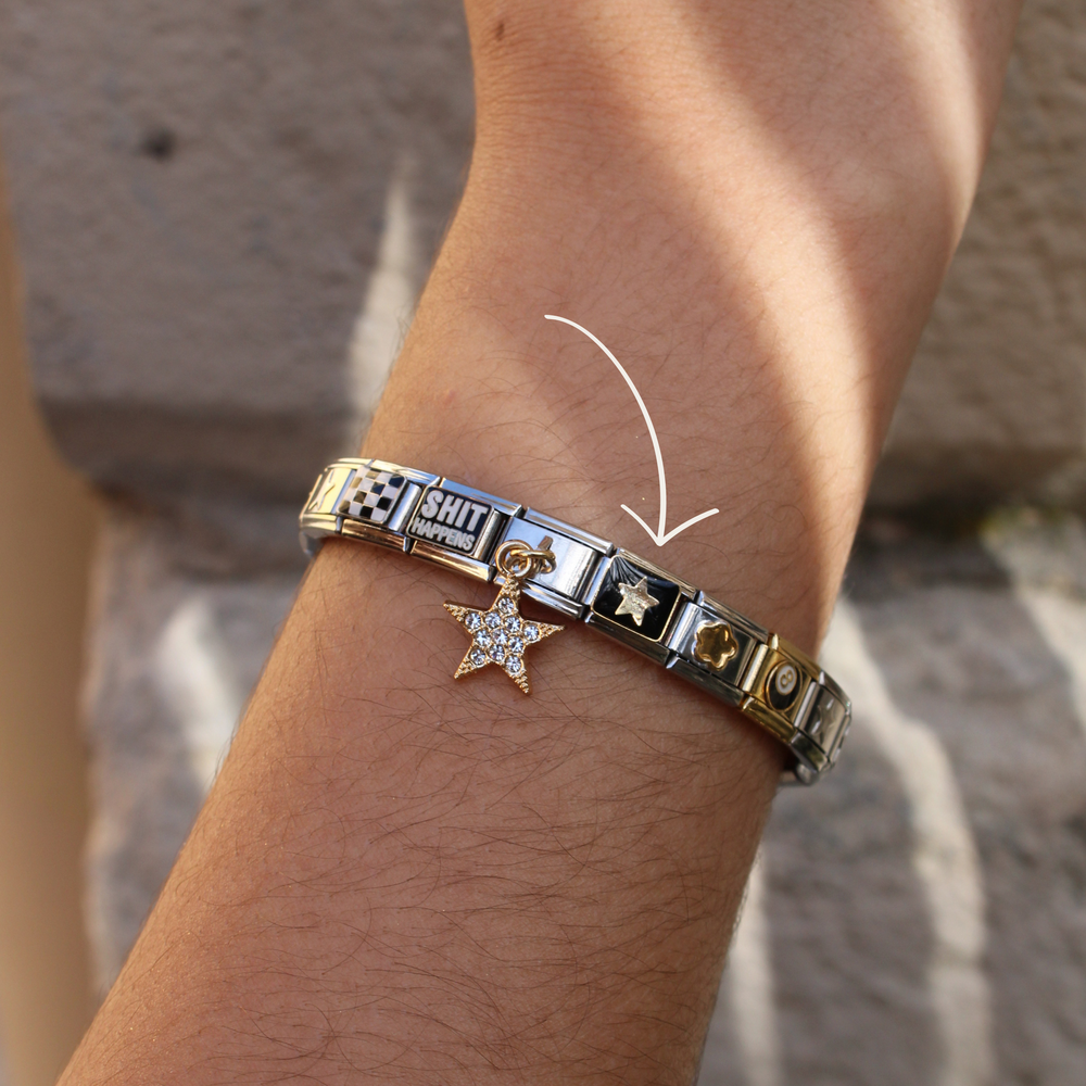 Black Star Charm