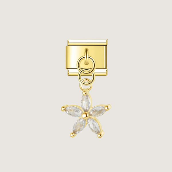 Charm de loto de diamante