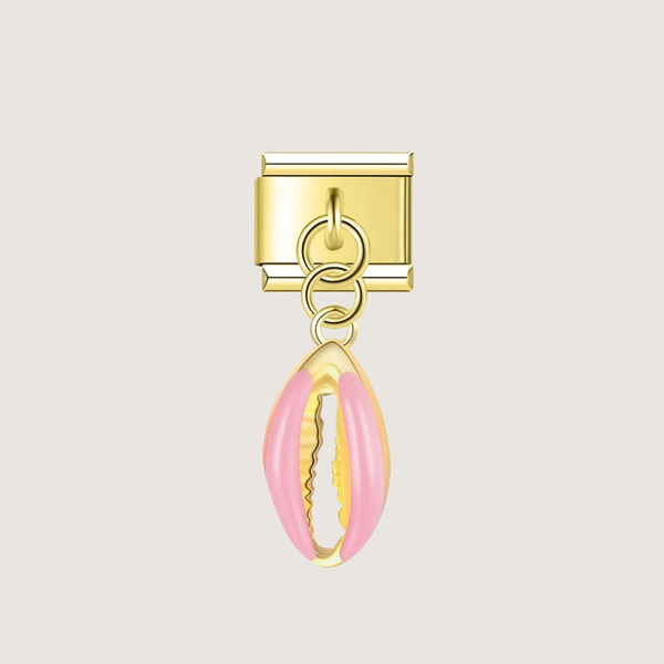 Pink Shell Charm
