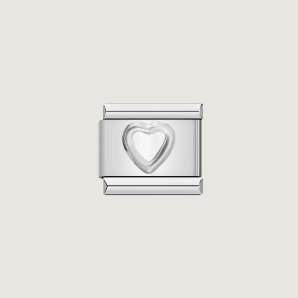 Silver Heart Charm