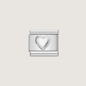 Silver Heart Charm