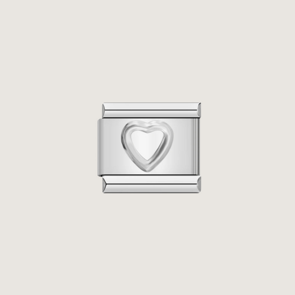 Silver Heart Charm