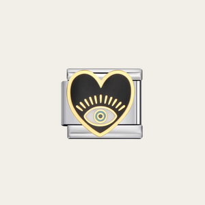 Black Heart Charm