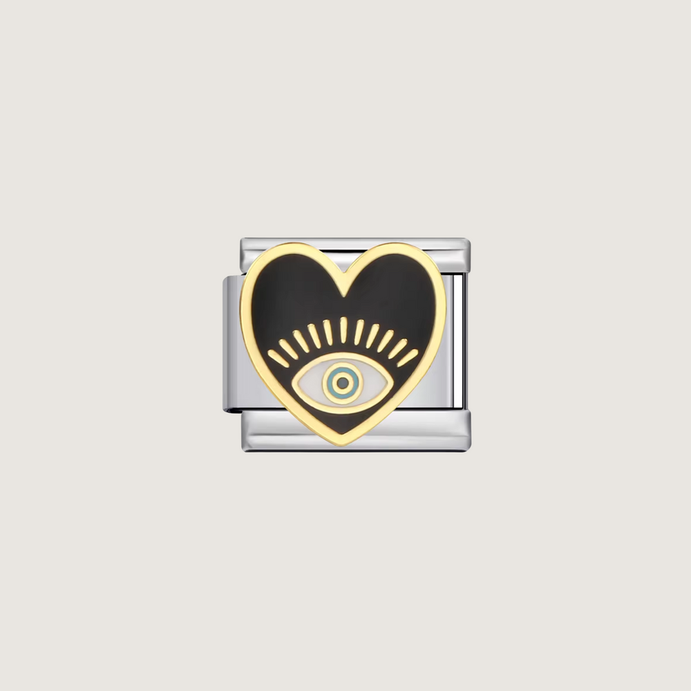 Black Heart Charm