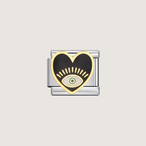 Black Heart Charm