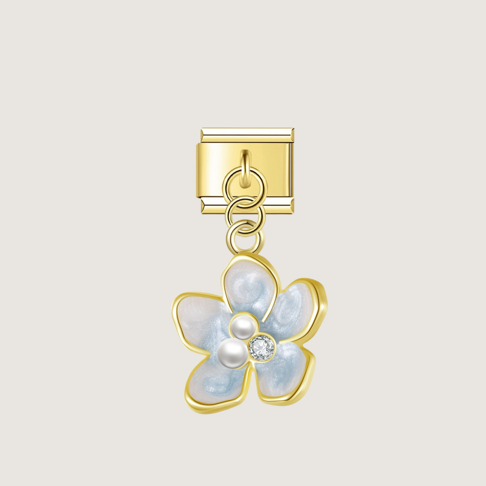 Charm Fleur Bleue