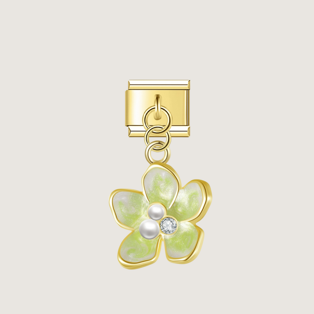 Charm Fleur Verte