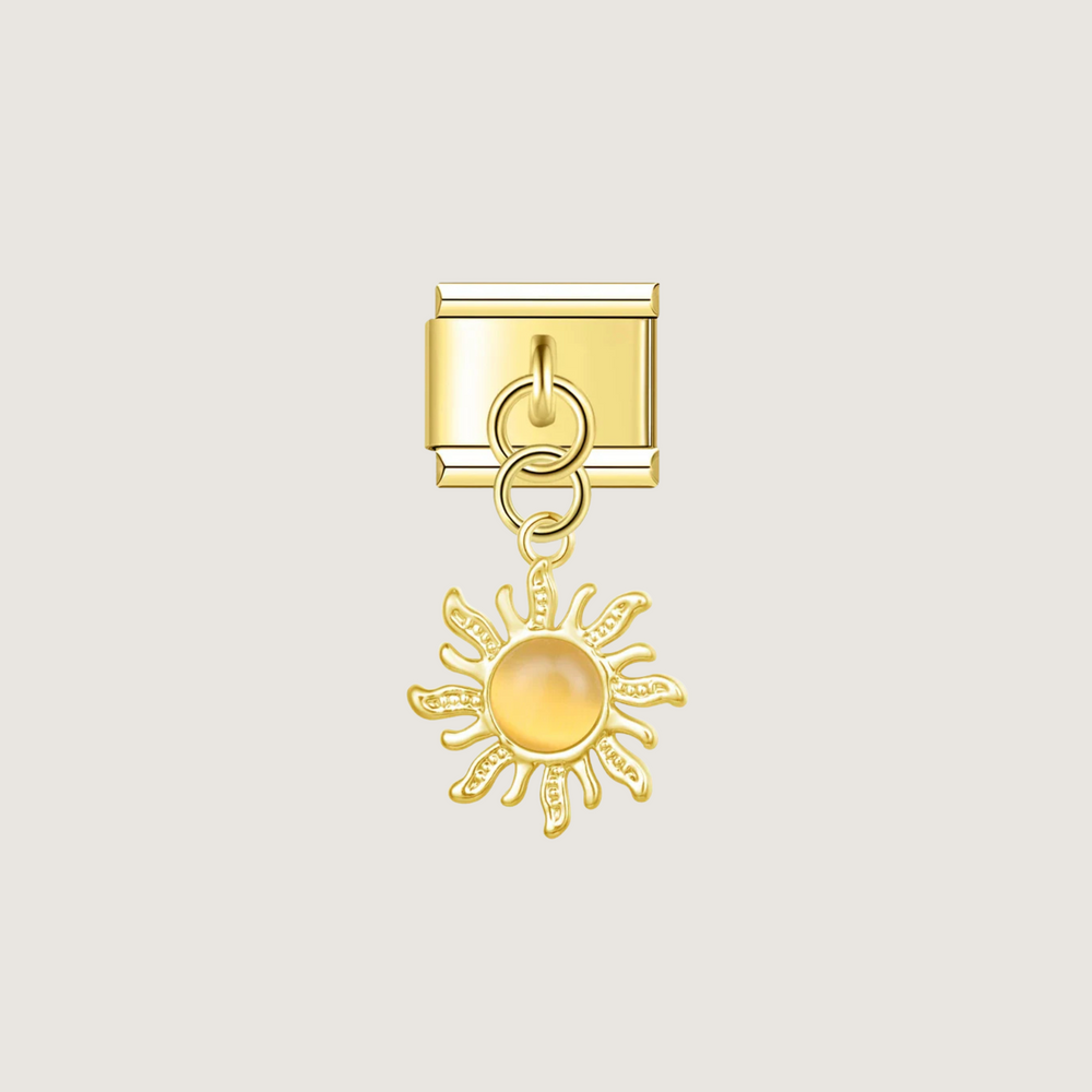 Charm de sol naranja