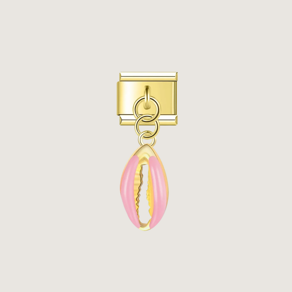 Pink Shell Charm