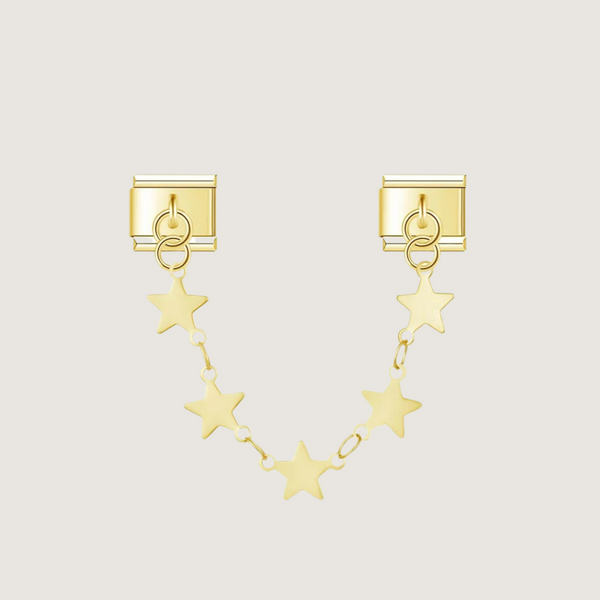 Charm de estrella doble