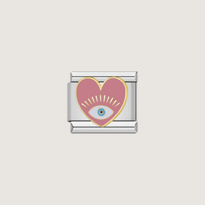 Pink Evil Eye Charm